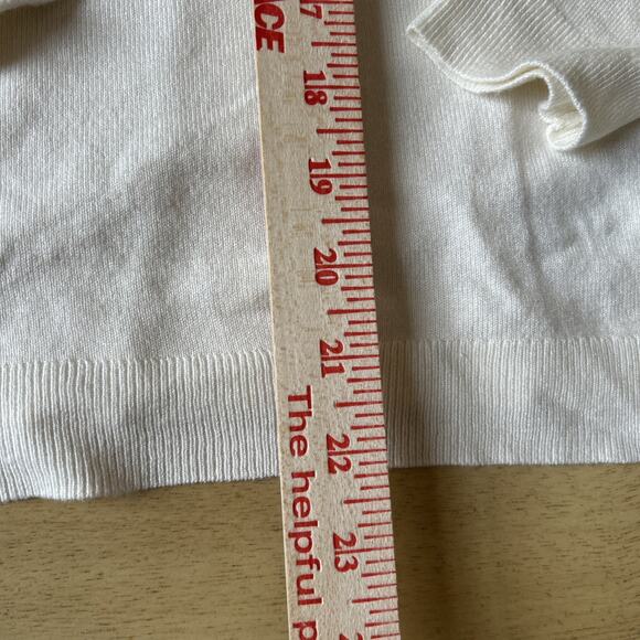 Guess Logo Turtleneck Large Rhinestones Studs Womens Preppy Y2K Viscose Sweater - Picture 11 of 12